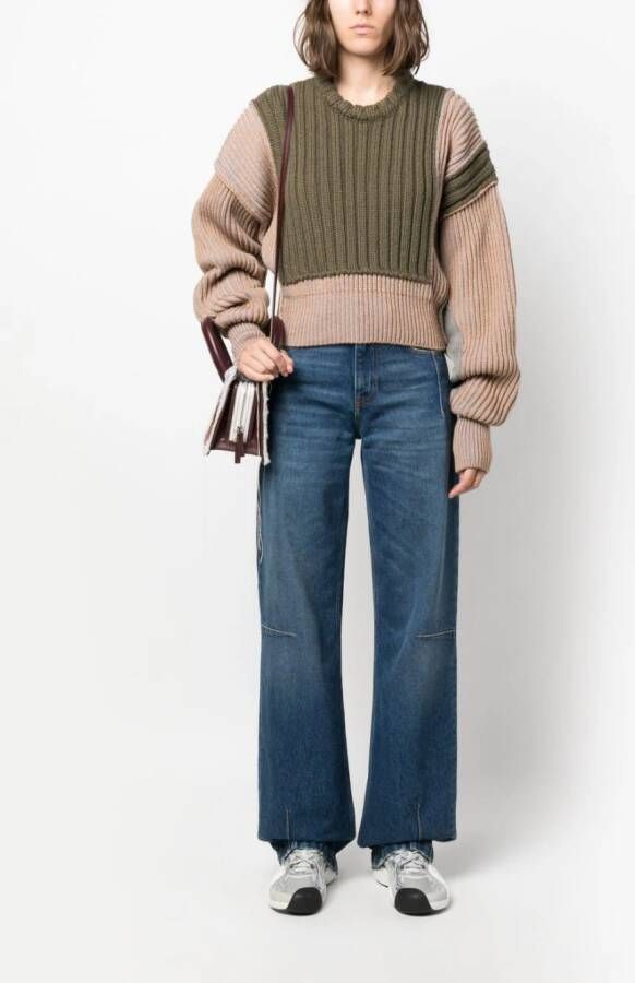 DARKPARK Jeans met wijde pijpen Blauw