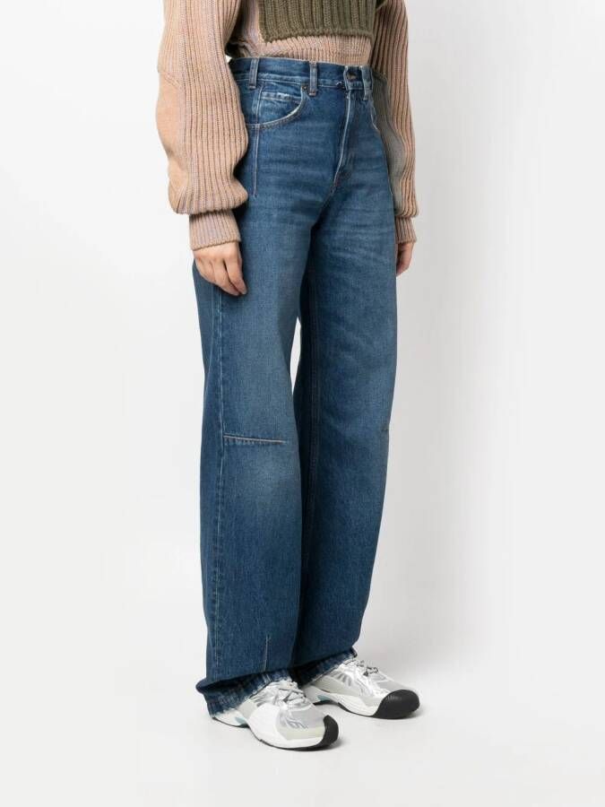 DARKPARK Jeans met wijde pijpen Blauw