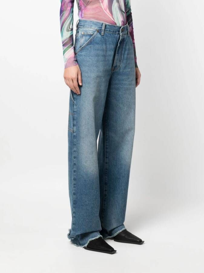 DARKPARK Jeans met wijde pijpen Blauw