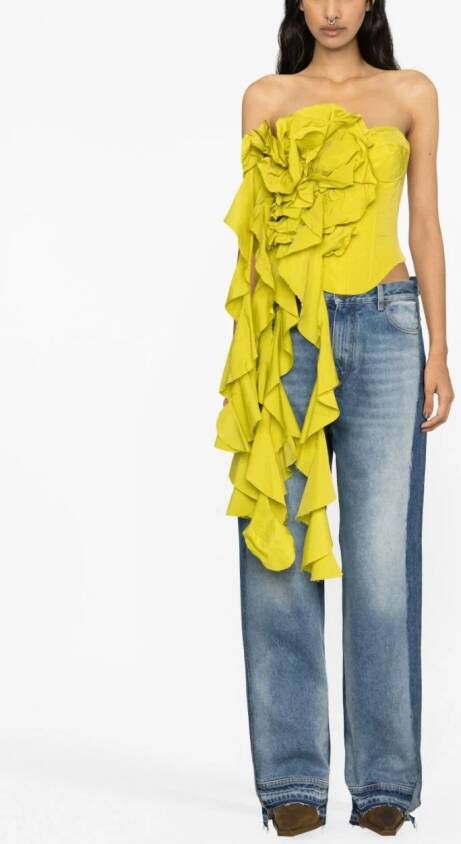 DARKPARK Jeans met wijde pijpen Blauw