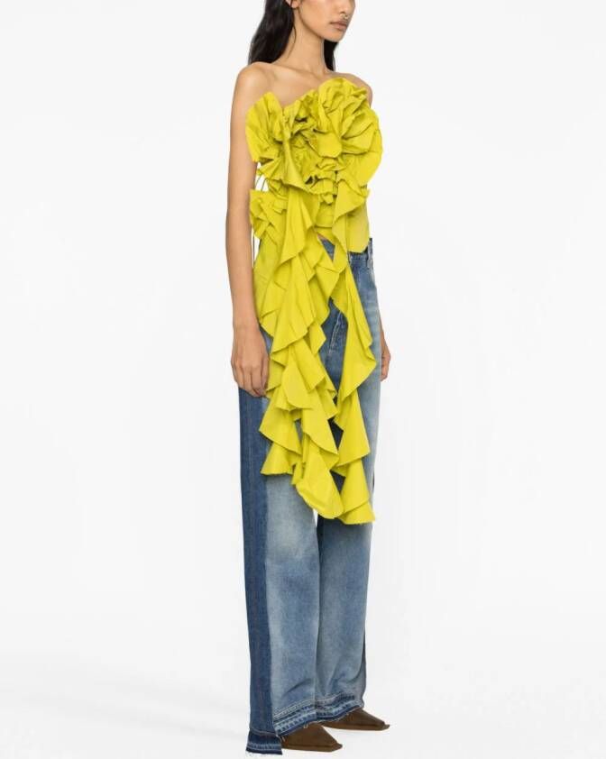 DARKPARK Jeans met wijde pijpen Blauw