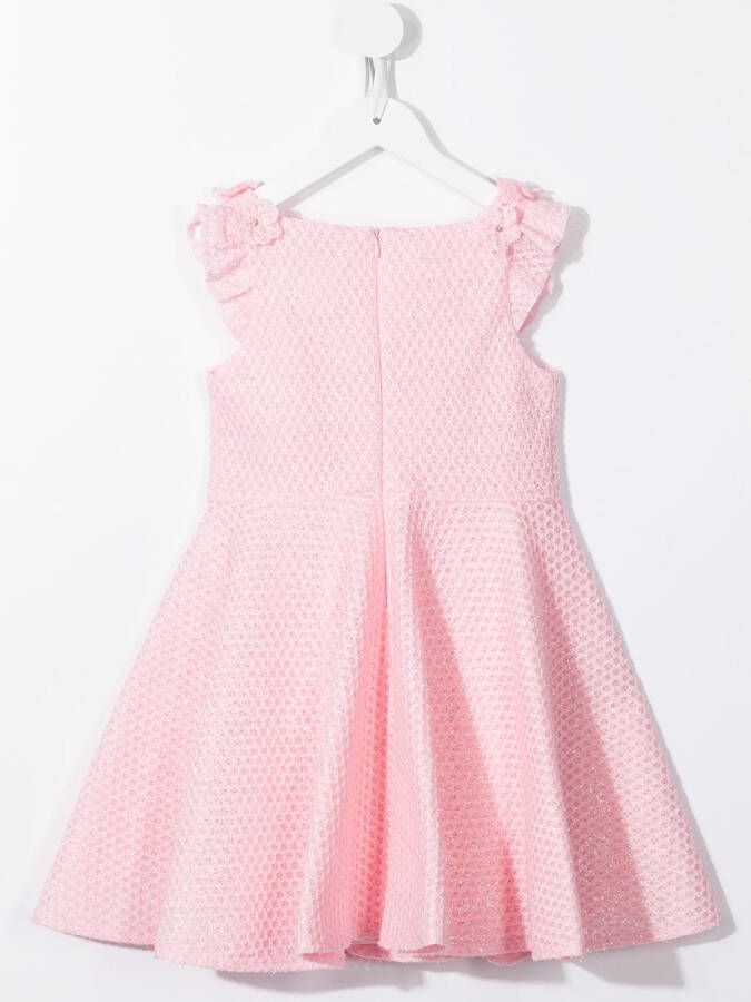 David Charles Mouwloze jurk Roze
