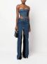 David Koma Cropped top Blauw - Thumbnail 2