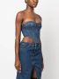 David Koma Cropped top Blauw - Thumbnail 3