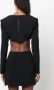 David Koma Cropped top Zwart - Thumbnail 4
