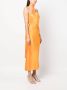 David Koma Asymmetrische jurk Oranje - Thumbnail 3