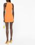 David Koma Uitgesneden mini-jurk Oranje - Thumbnail 4