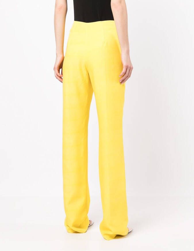 De La Vali Pantalon Geel