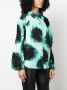 Del Core Blouse met abstracte print Groen - Thumbnail 3