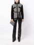 Del Core Blouse met gestrikte taille Zwart - Thumbnail 2