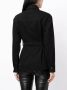 Del Core Blouse met gestrikte taille Zwart - Thumbnail 4