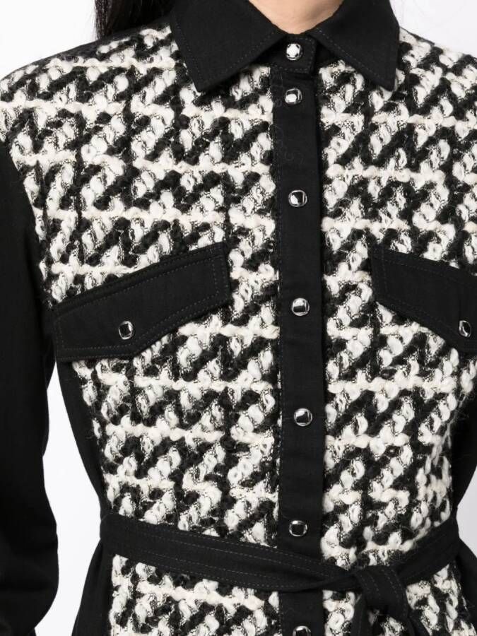 Del Core Blouse met gestrikte taille Zwart