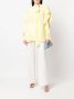 Del Core Blouse met ruches Geel - Thumbnail 2