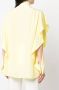 Del Core Blouse met ruches Geel - Thumbnail 4