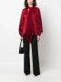 Del Core Blouse met satijnen afwerking Rood - Thumbnail 2