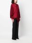Del Core Blouse met satijnen afwerking Rood - Thumbnail 3
