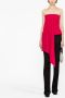 Del Core Strapless top Rood - Thumbnail 2