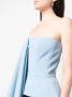 Del Core Strapless top Blauw - Thumbnail 5