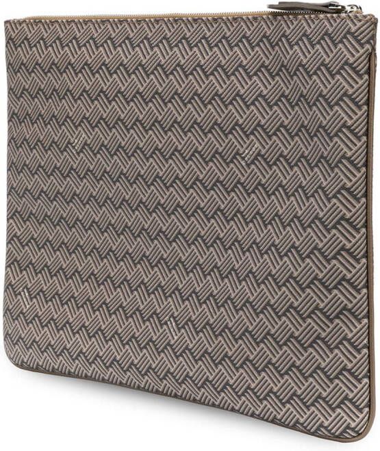 DELAGE Pochette Plate GM clutch Bruin