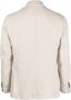 Dell'oglio Blazer met dubbele rij knopen Beige - Thumbnail 2