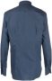 Dell'oglio Button-up overhemd Blauw - Thumbnail 2