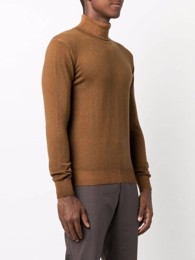 Dell'oglio Coltrui met geribbelde afwerking Bruin