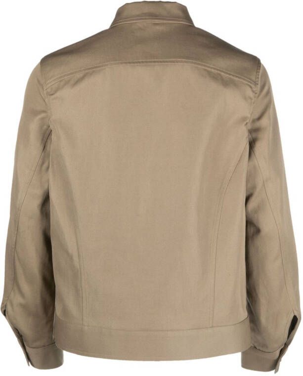 Dell'oglio Katoenen shirtjack Beige