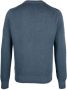 Dell'oglio Geribbelde trui Blauw - Thumbnail 2
