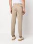 Dell'oglio Chino met geplooid detail en toelopende pijpen Beige - Thumbnail 4