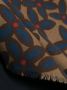 Dell'oglio Sjaal met bloemenprint Blauw - Thumbnail 3