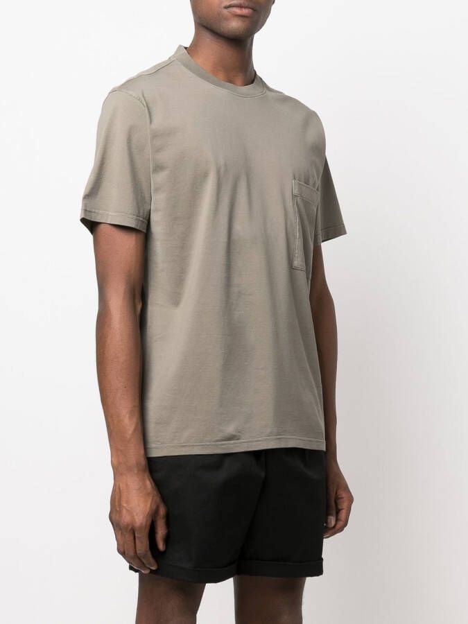 Dell'oglio Katoenen T-shirt Groen