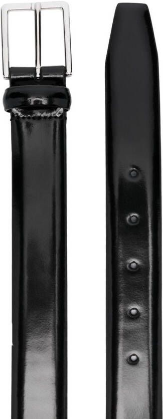 Dell'oglio Lakleren riem Zwart