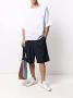 Dell'oglio Linnen T-shirt Blauw - Thumbnail 2