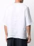 Dell'oglio Linnen T-shirt Blauw - Thumbnail 4