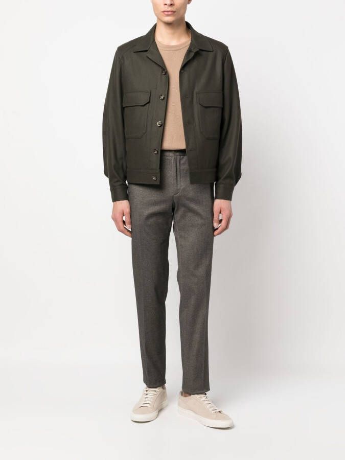 Dell'oglio Button-up overhemd Groen