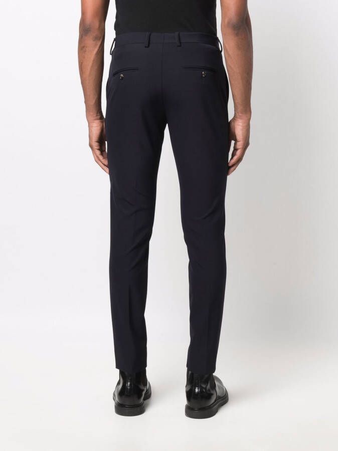 Dell'oglio Mid waist pantalon Blauw