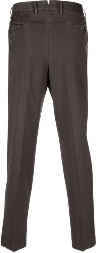 Dell'oglio Pantalon met toelopende pijpen Grijs