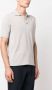 Dell'oglio Poloshirt met open vlak Grijs - Thumbnail 3