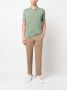 Dell'oglio Poloshirt met open vlak Groen - Thumbnail 2