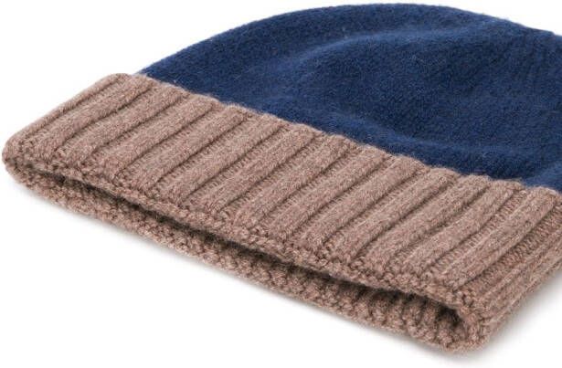Dell'oglio Ribgebreide muts Blauw