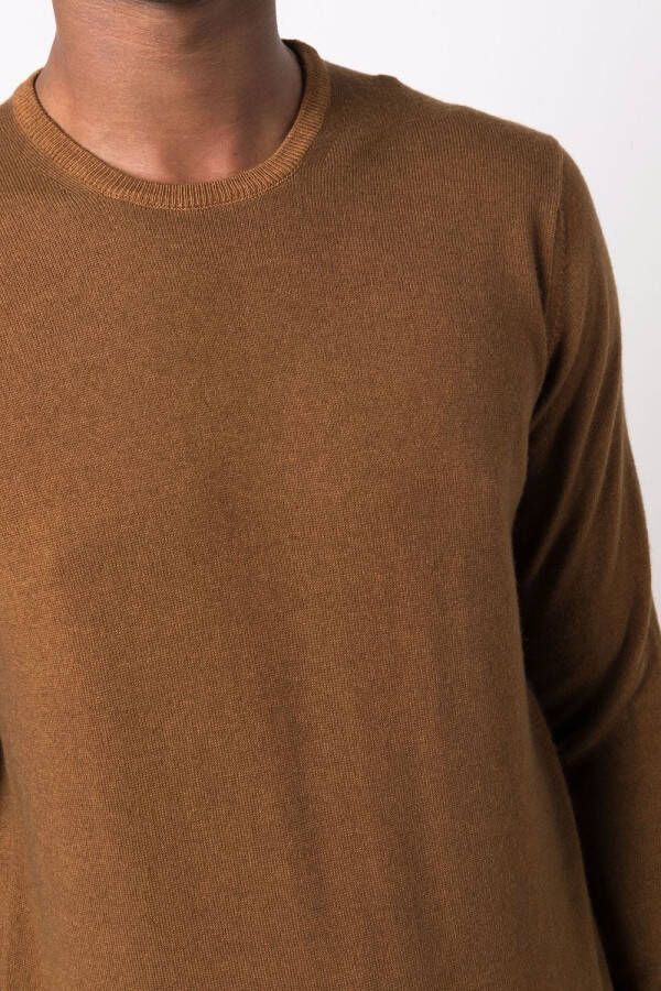 Dell'oglio Ribgebreide trui Beige