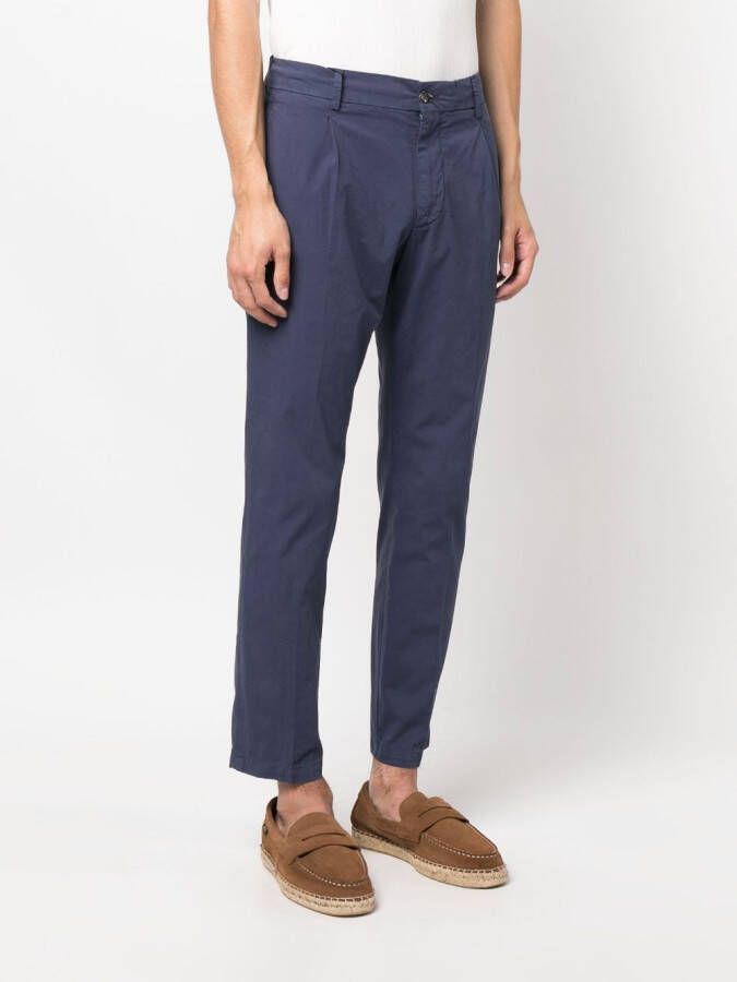 Dell'oglio Riccardo straight broek Blauw