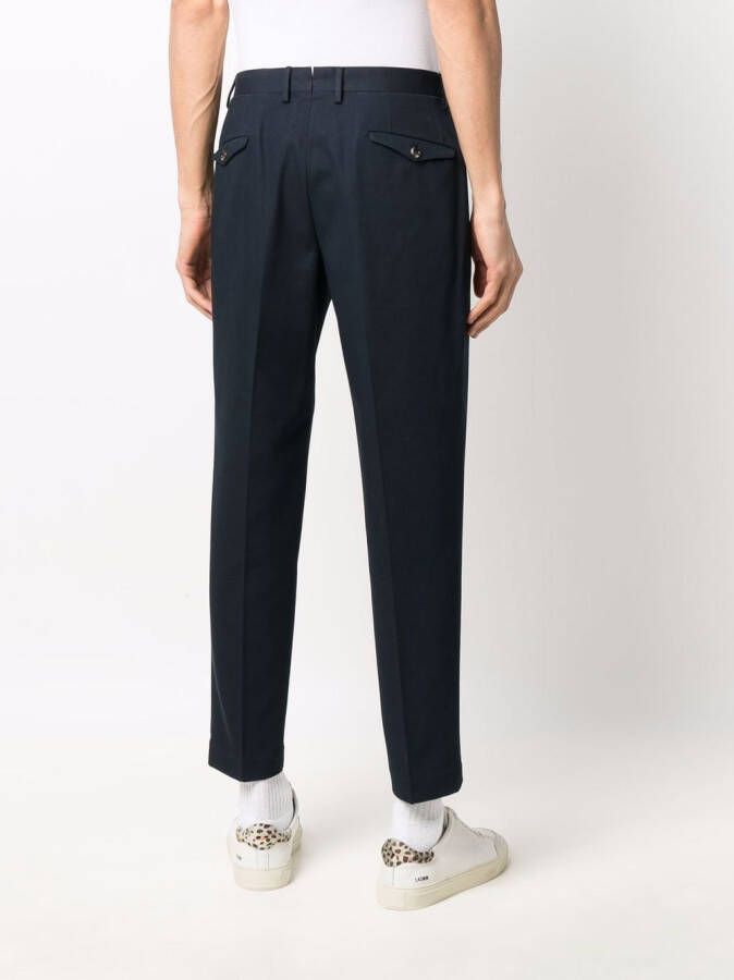 Dell'oglio Slim-fit chino Blauw