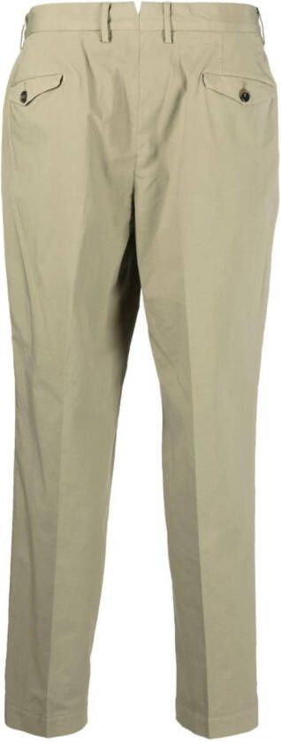 Dell'oglio Slim-fit chino Groen