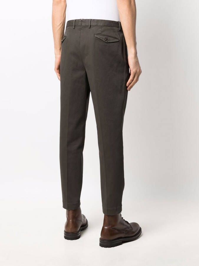 Dell'oglio Slim-fit chino Groen