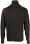 Dell'oglio Vest met opstaande kraag Bruin - Thumbnail 2