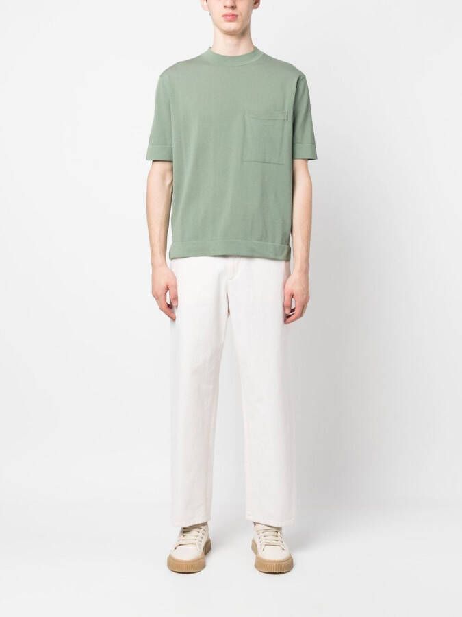 Dell'oglio T-shirt met ronde hals Groen