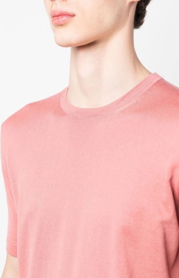 Dell'oglio T-shirt met ronde hals Roze
