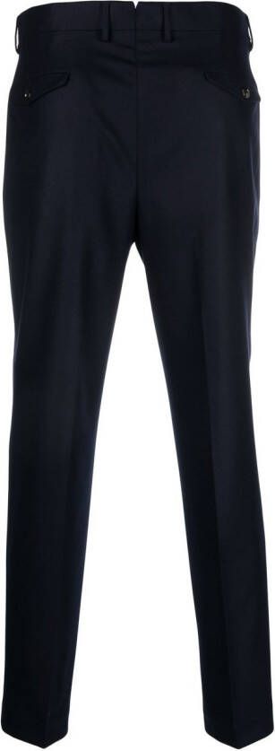 Dell'oglio Pantalon met toelopende pijpen Blauw