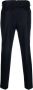 Dell'oglio Pantalon met toelopende pijpen Blauw - Thumbnail 2
